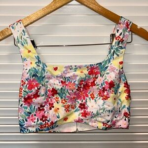 Yllw the Label Floral Print Women's Top